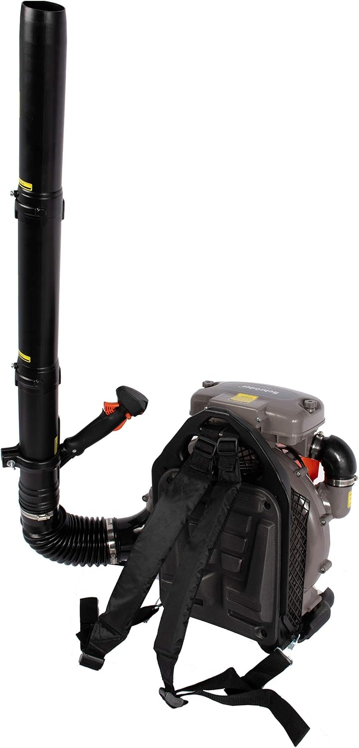 Schröder Leaf Blower - Schröder Backpack Blower - Gas Leaf Blower - SR-6400L - 3.7 HP Engine - 5 Year Warranty