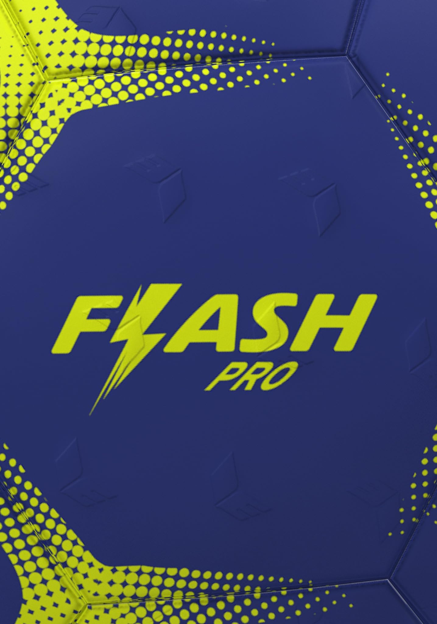Erima Flash Pro Ballon de Handball (7202502), Bleu/Citron Vert, 3