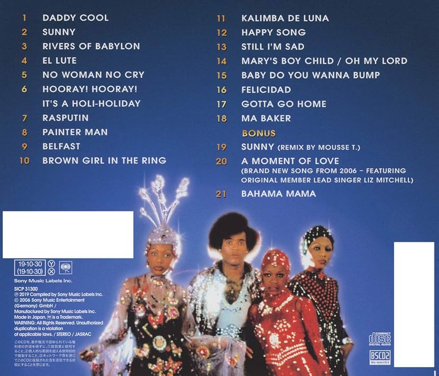 Amazon.co.jp: ザ・マジック・オブ・ボニーM〜ベスト