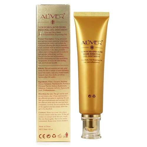 Miniatura 4 de 2 Pack de cicatrices y marcas de acné removiendo ungüento Gel crema de eliminación de cicatrices reparación de la piel cicatrices quemaduras estrías