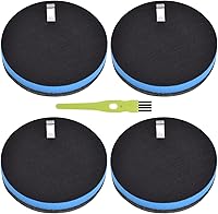 Vista 7 de Paquete de 6 filtros Auberaler de repuesto para aspiradora Bissell Powerforce Compact Lightweight Vertical 1520 2112, Bissel Turbo sin bolsa 2690