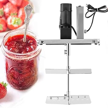 Sauce Stirrer Frying Machine, Automatic Food Mixer, 4 Blade Stirring Scraper,for Making Jam, Sauce, Filling, Hot Pot Seasoning Bottom Soup 60l