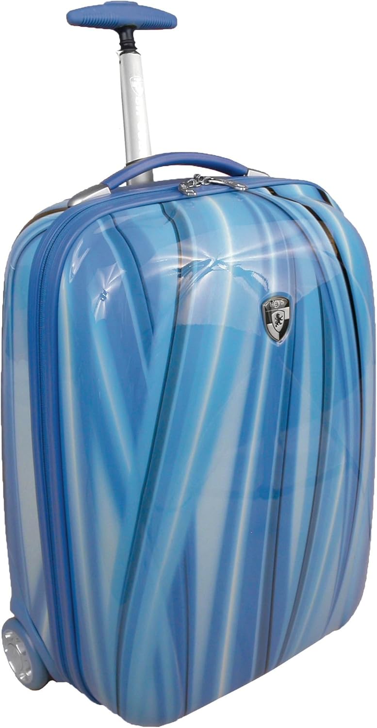 Heys Luggage Xcase Exotic HardSided Bag, Blue Flow, One
