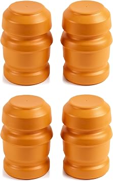 TJ Bump Stop, Jounce Bumpers Compatible with 1997-2006 Wrangler TJ, 1994-2002 RAM 1500 2500 3500 Pickup, 1993-1998 Grand Cherokee ZJ 4PCS