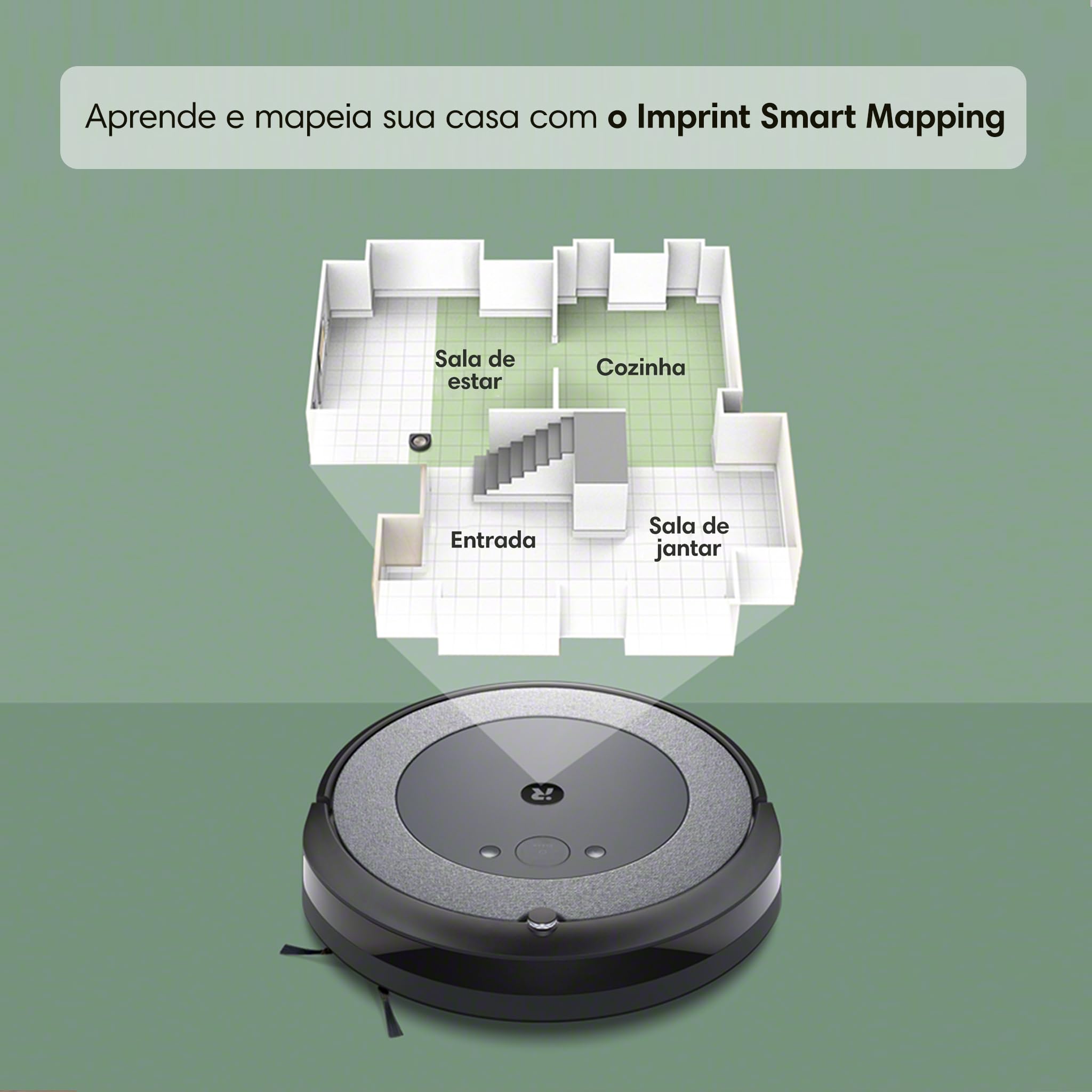 Robô Roomba i5 Combo Aspirador e Passa Pano da iRobot | Amazon.com.br