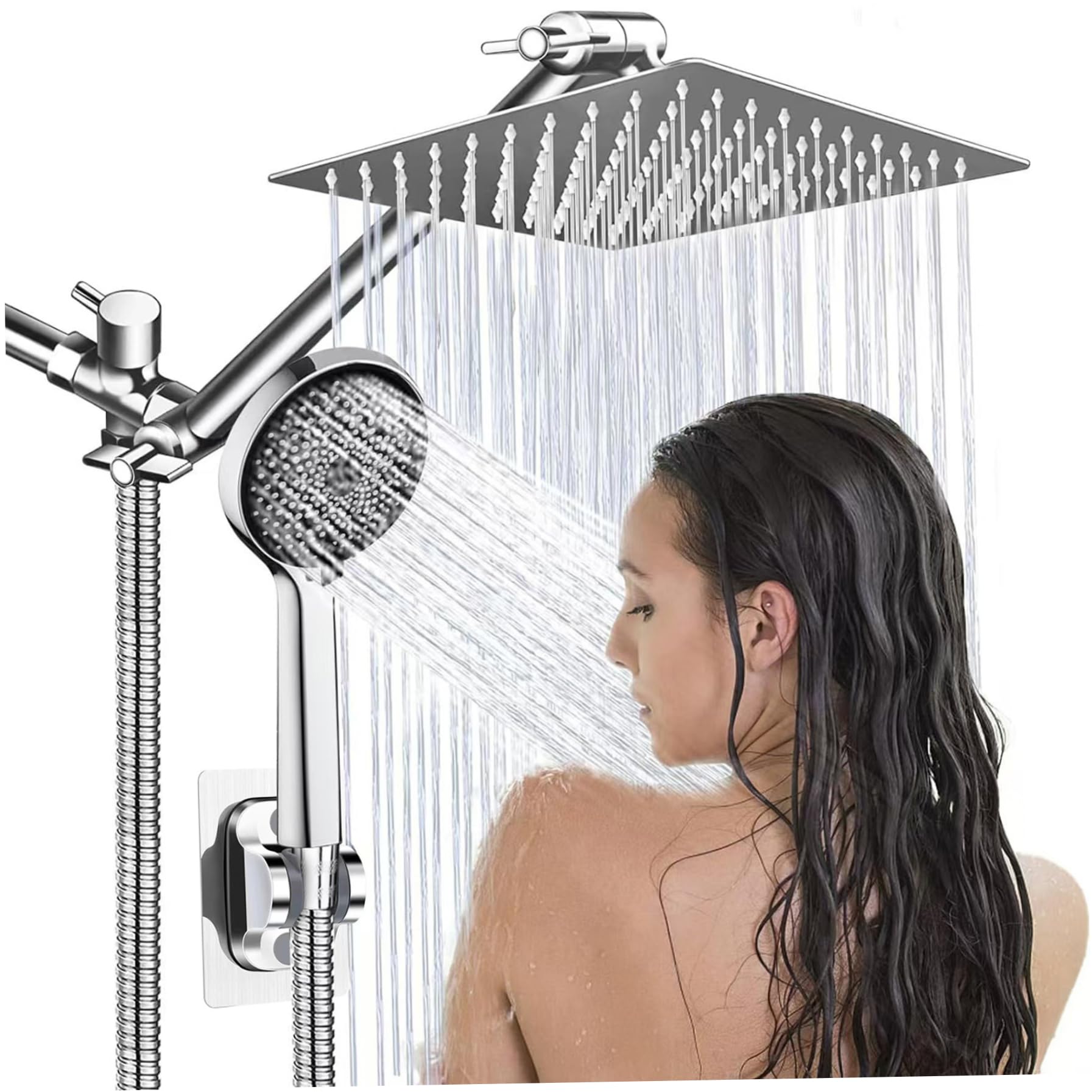 Pomme de douche en acier inoxydable pour transformer votre rituel bien-être
