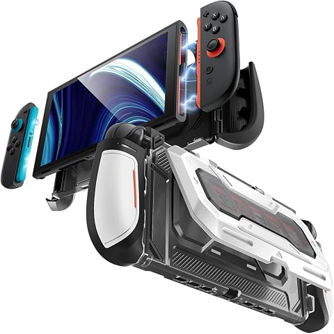Mumba Funda Protectora para Nintendo Switch 2 Case,Color Blanco