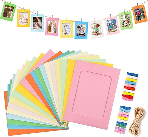 guangyuan 11x15cm Cornice di Carta per Foto DIY Album Portafoto...