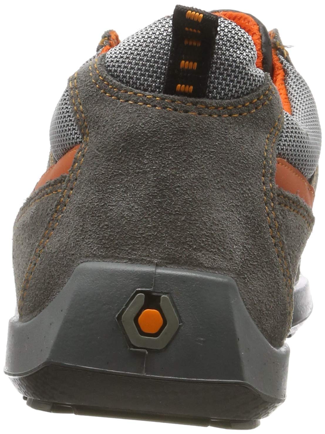 BASE Protection Climb S1P SRC Zapato de Seguridad, Talla: 42, Color: Gris/Naranja, B0618GOR42