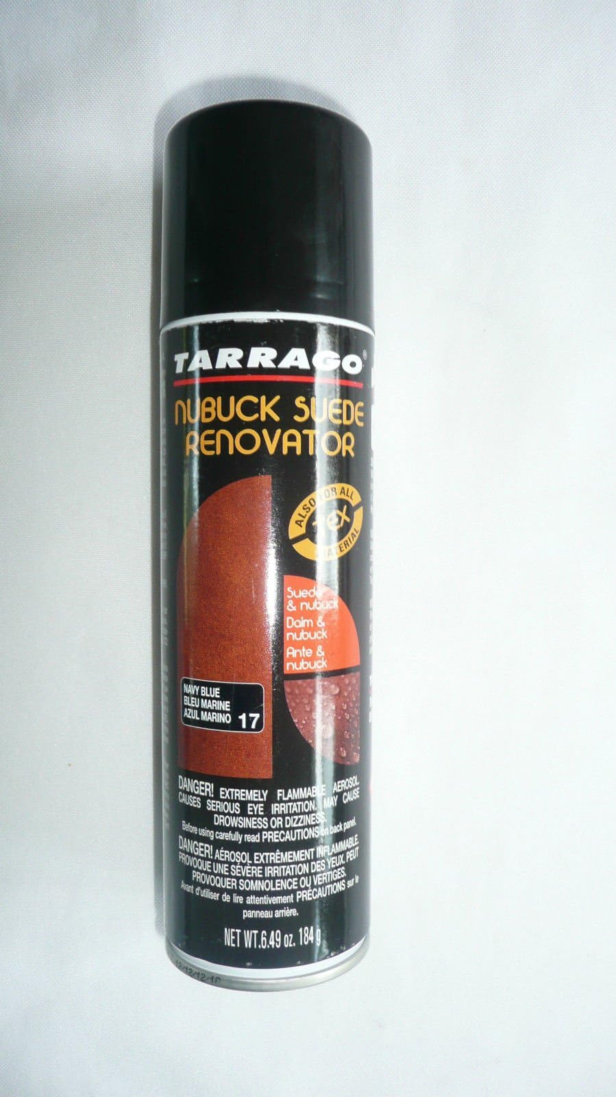 instrainclugTarrago Nubuck Suede Renovator 17 NAVY BLUE 6.49 oz. Spray Bottle >NEW< supplier:stuff-of-ktown