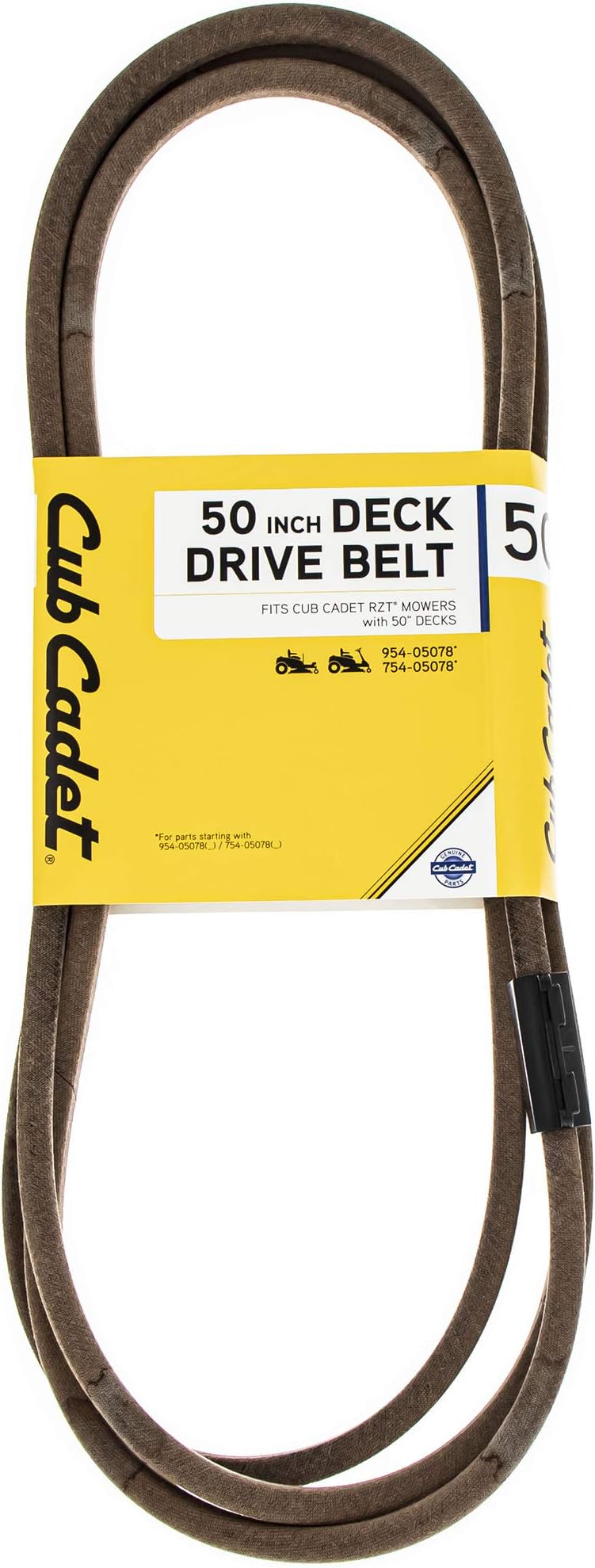 CUB CADET 490501C070 50" T L Deck Belt 05078 RZT LX SX