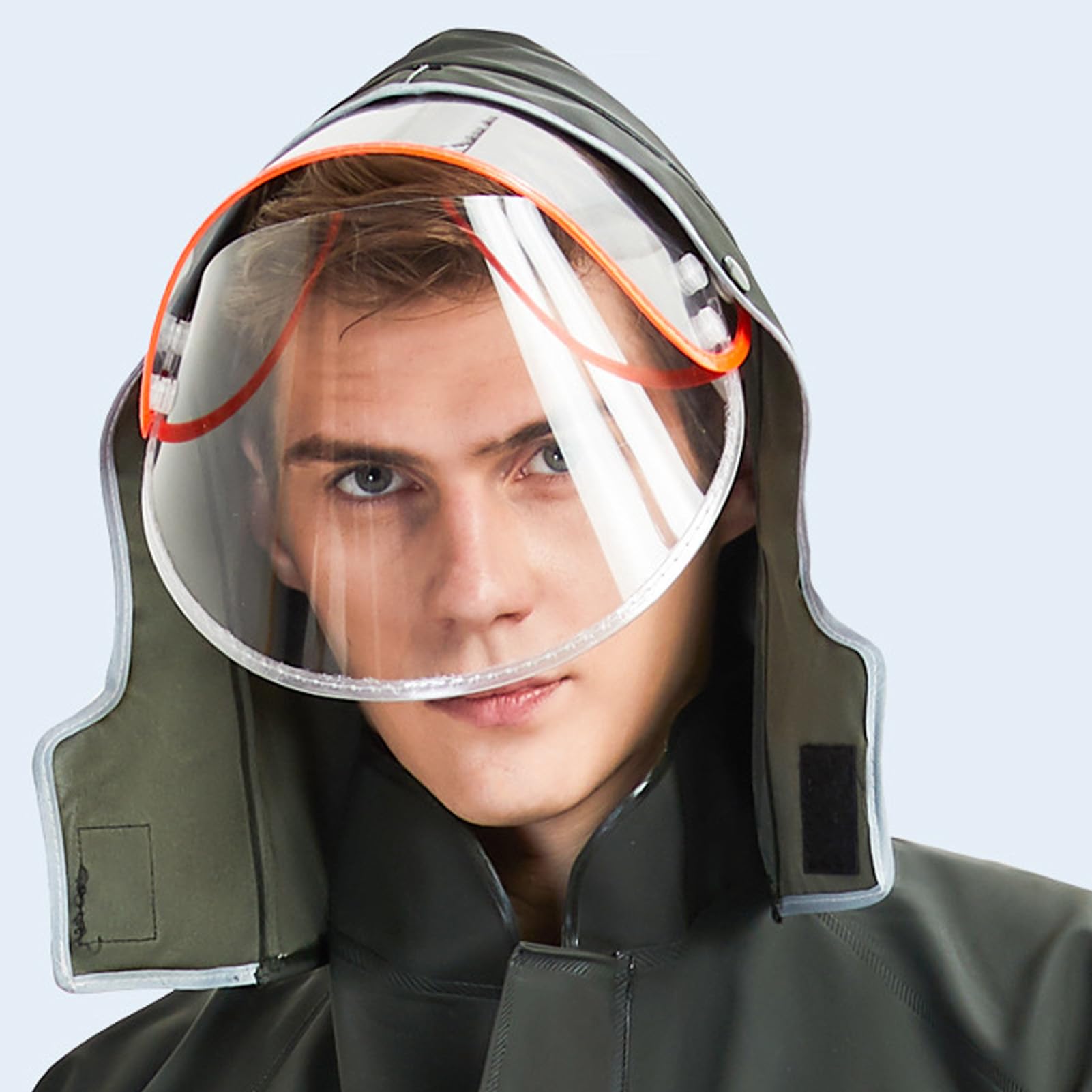 Trajes De Lluvia para Exteriores, Impermeables Reflectantes, Pantalones De Lluvia para Ciclismo, Agricultura Y Pesca
