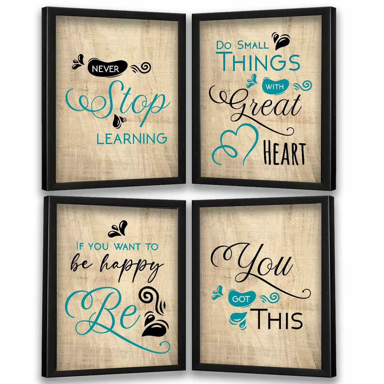 kotart - Quotes Posters with Frame for Living Room - Motivational Quotes Wall Frame for Home and Office Wall Decor - Framed Posters for Wall Decoration (11 x 14 inch, Framed) (B0BMT92S9X) Amazon Price History, Amazon Price Tracker