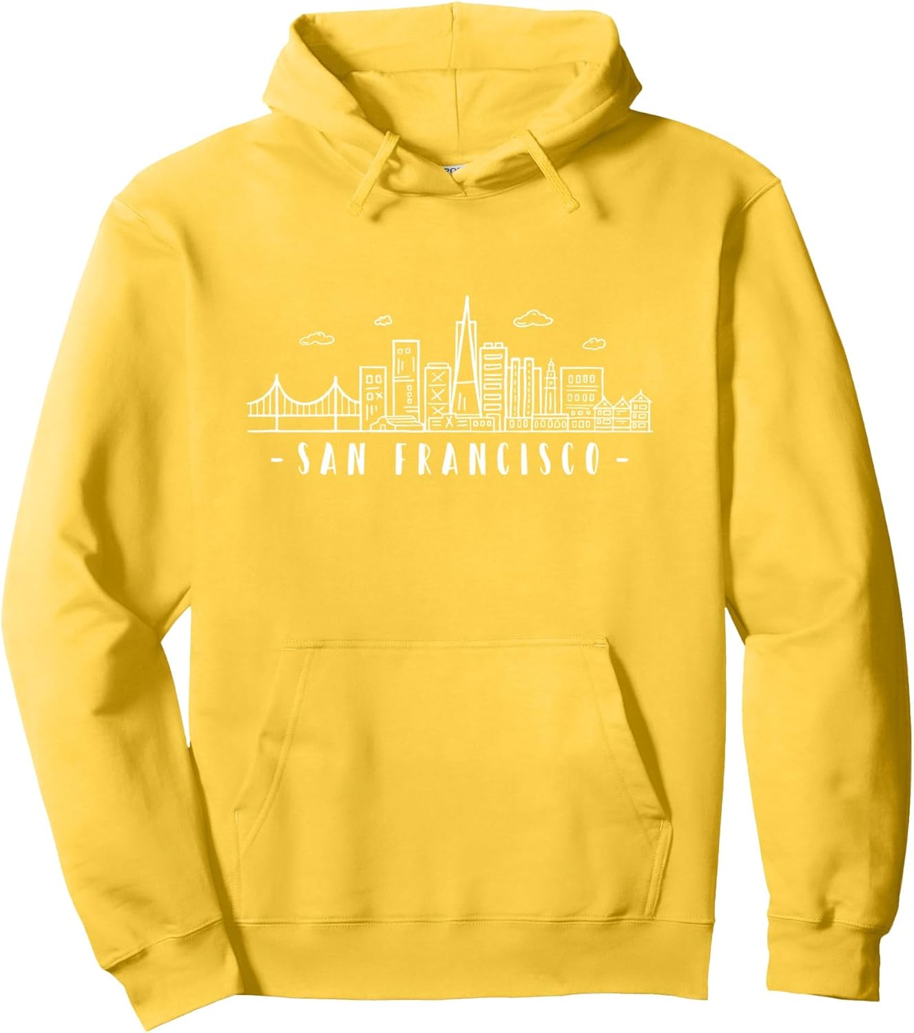 San Francisco Amerika Kalifornien Skyline Golden-Gate-Bridge Pullover Hoodie