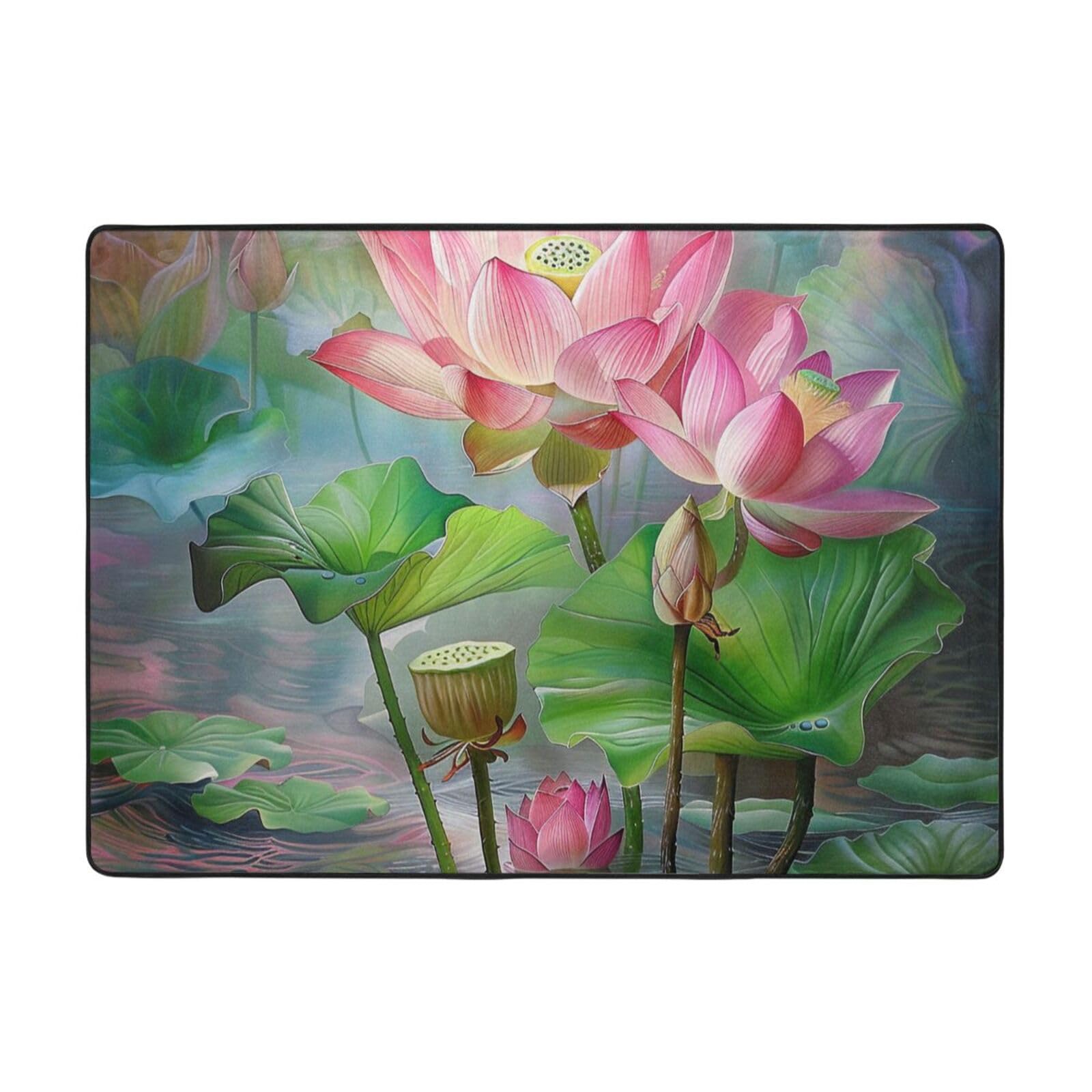 Tapis de chambre floral grand format pour sublimer votre intérieur