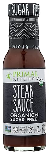 Primal Kitchen Sauce Steak Org Sf, 8.5 Oz (Pack Of