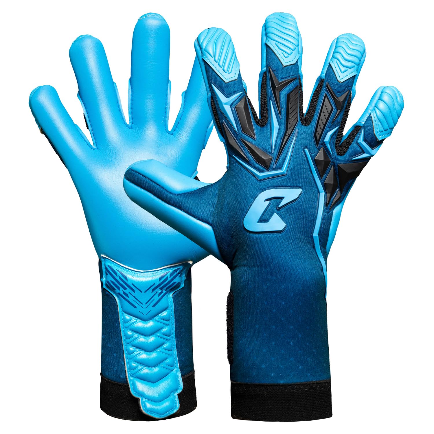CATCH & Keep - Guantes de portero profesionales para adultos – máximo agarre – Modelo Premium – Guantes de portero de fútbol – con nuestro Pulpo Grip
