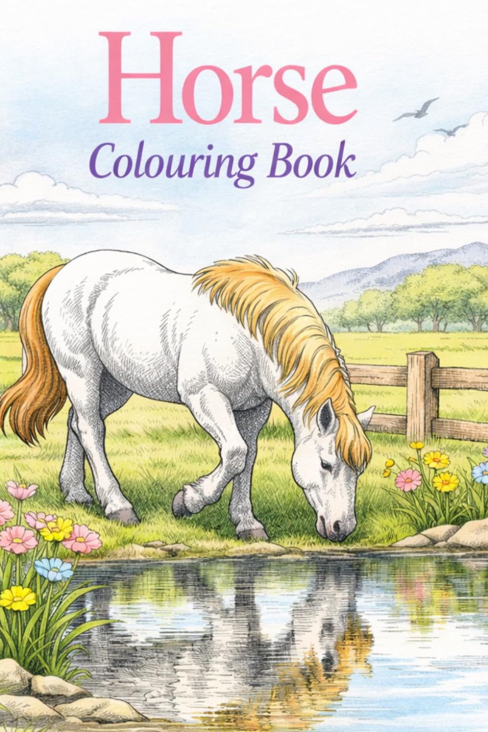 Horses Colouring Book (Adults That Colour)