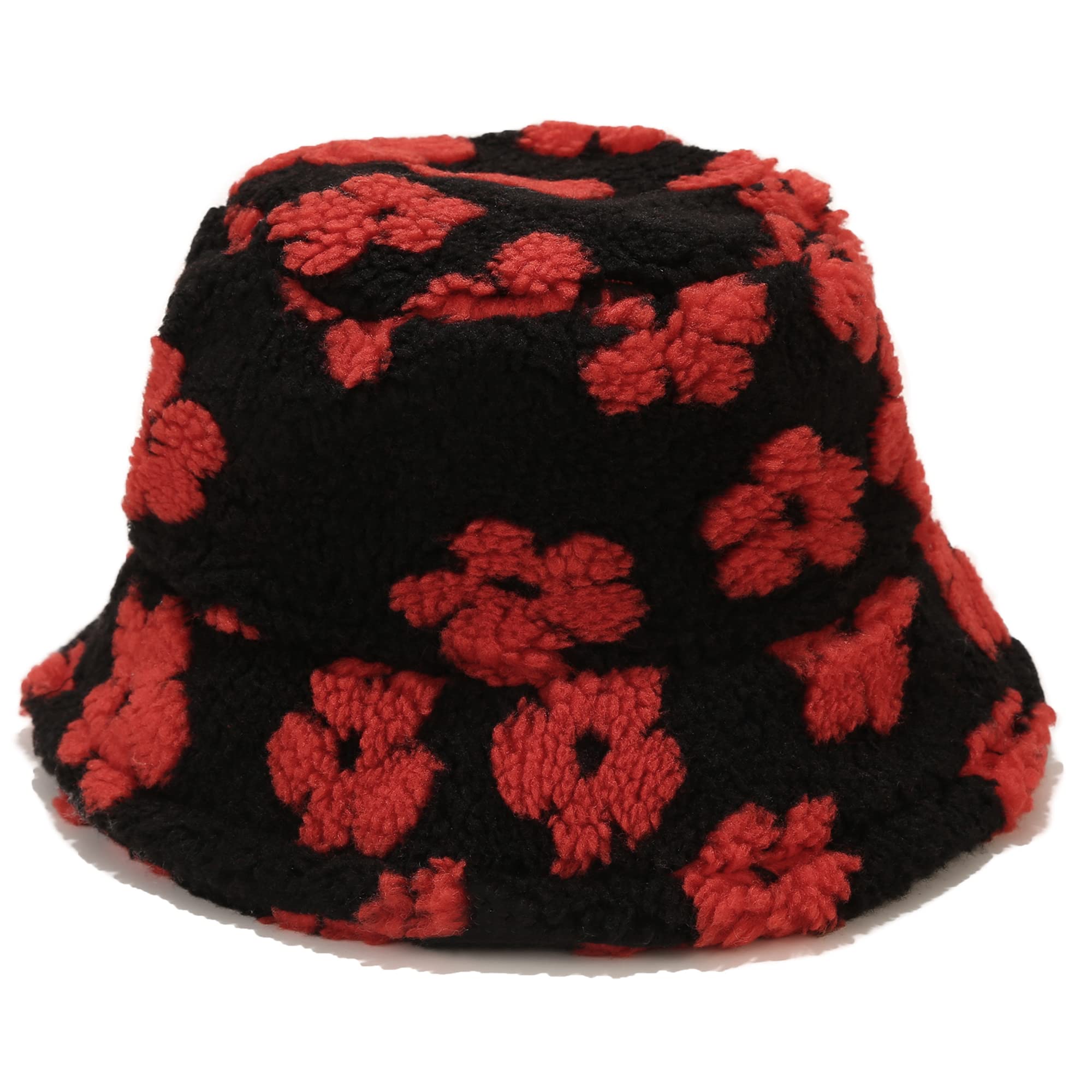 Winter Warm Plush Fuzzy Bucket Hat