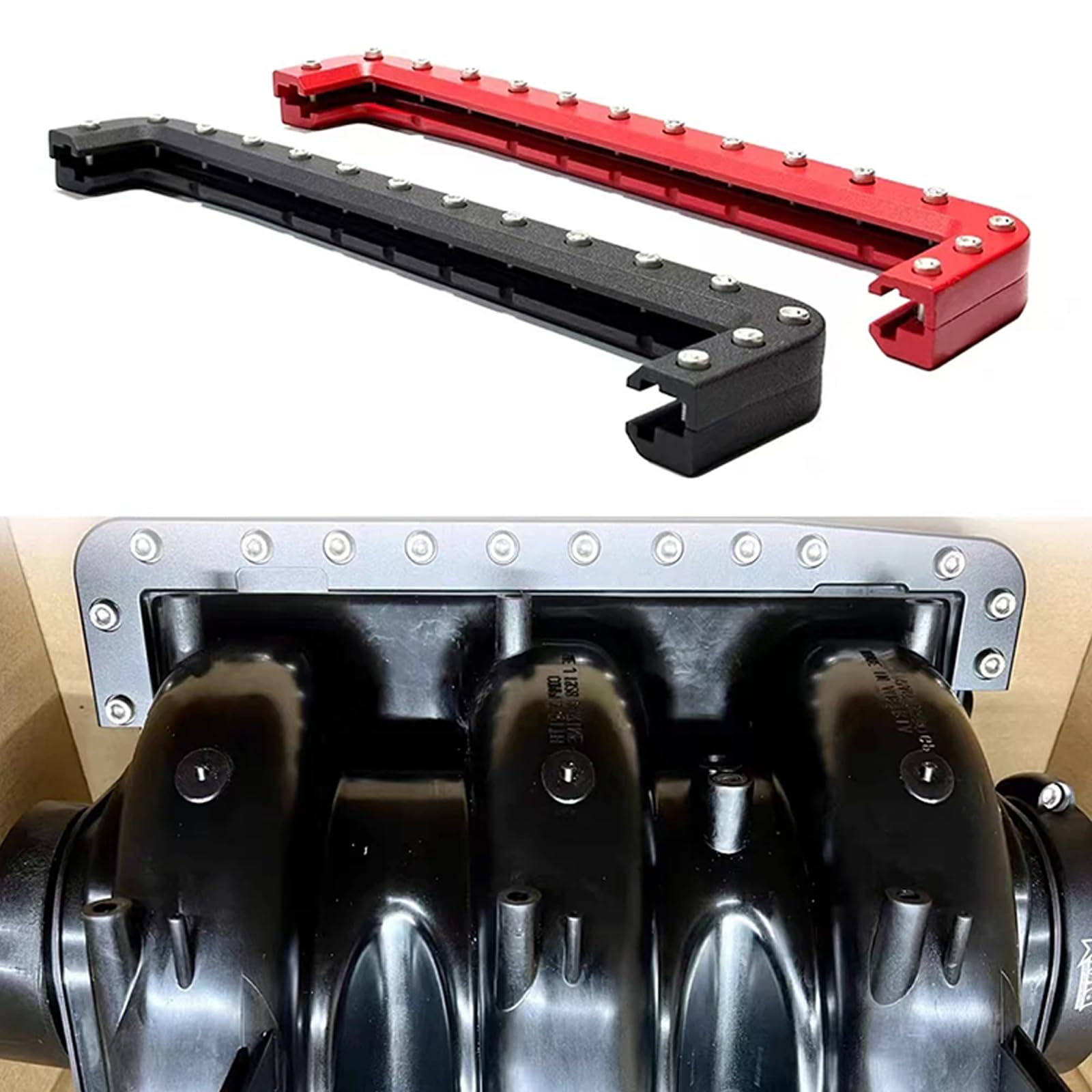 Soporte de repuesto Conjunto de abrazadera de metal con hardware inoxidable para RXP RXT 130 155 170 215 230 255 260 300 Servicio de motor de colector de embarcaciones Reparación de soporte de de de
