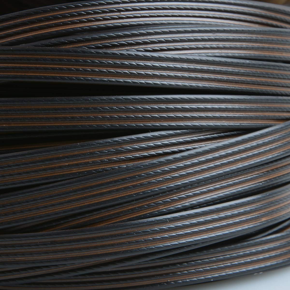 YebiO 500G (70M) Gradientowe Płaskie Tkanie Rattanu, Szerokość 8Mm Syntetyczny Rattan Naprawa Dzianina Materiał Plastikowy Rattan Dla Majsterkowiczów Handmadeniture Krzesło Kosz Stołowy/Coffee/Flat/8M