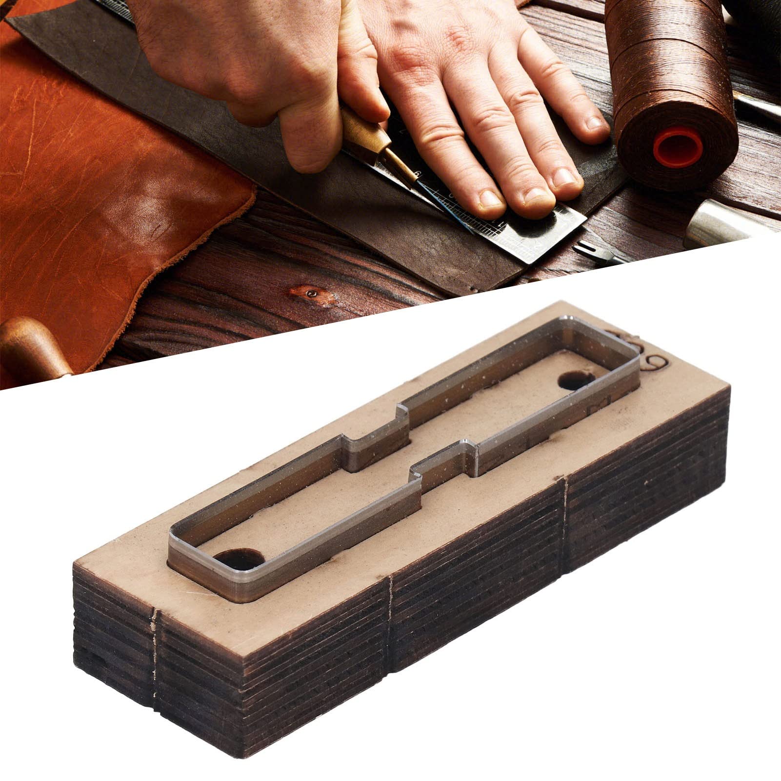 Matrices De Découpe Losange Pour Cuir - Lot De 7 Tailles En Acier Carbone, Pour Bijoux, Artisanat, DIY - Outil Maroquinerie