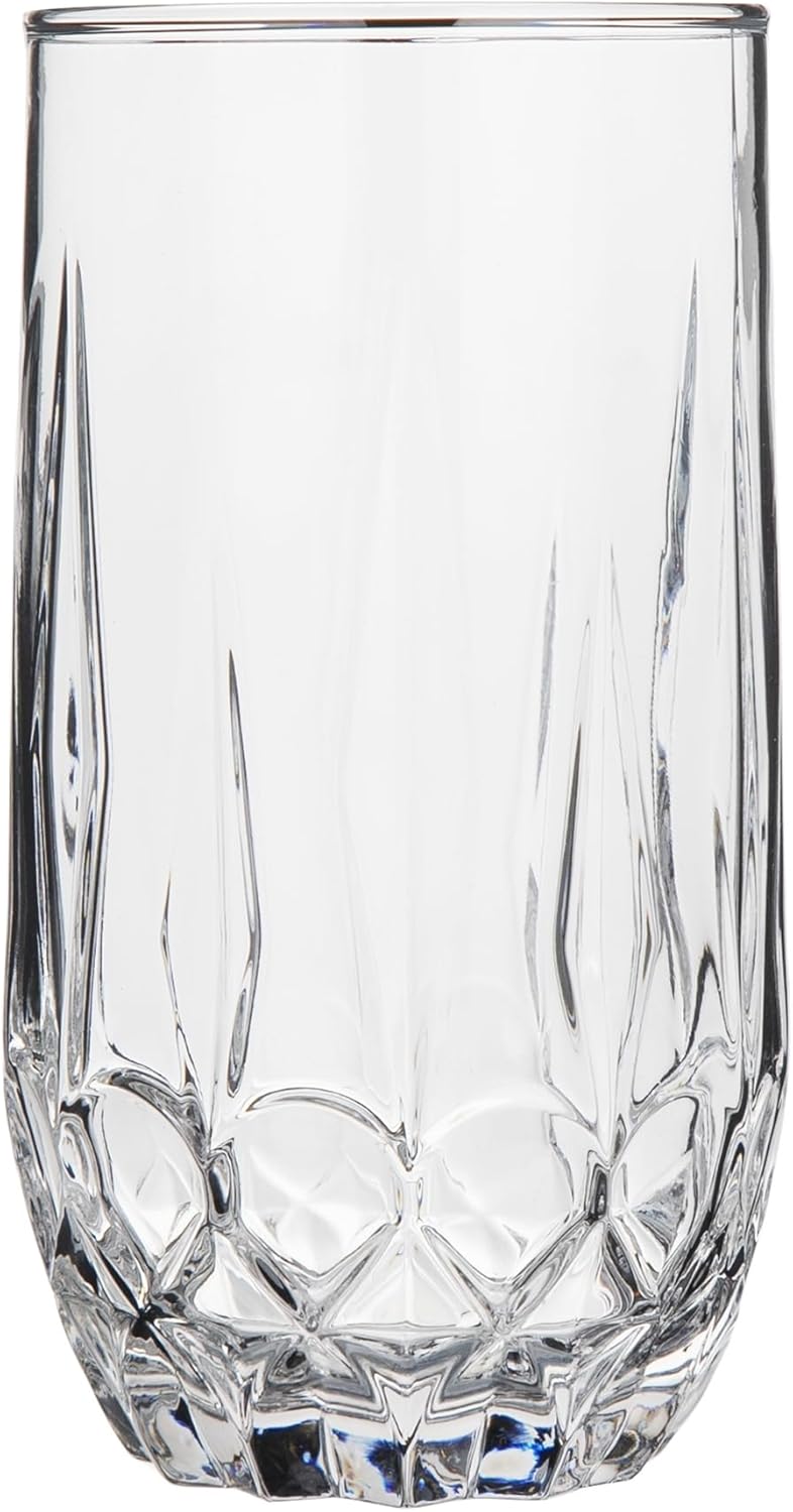 FIORA Glass Entertaining Set 6 Glasses and Pitcher