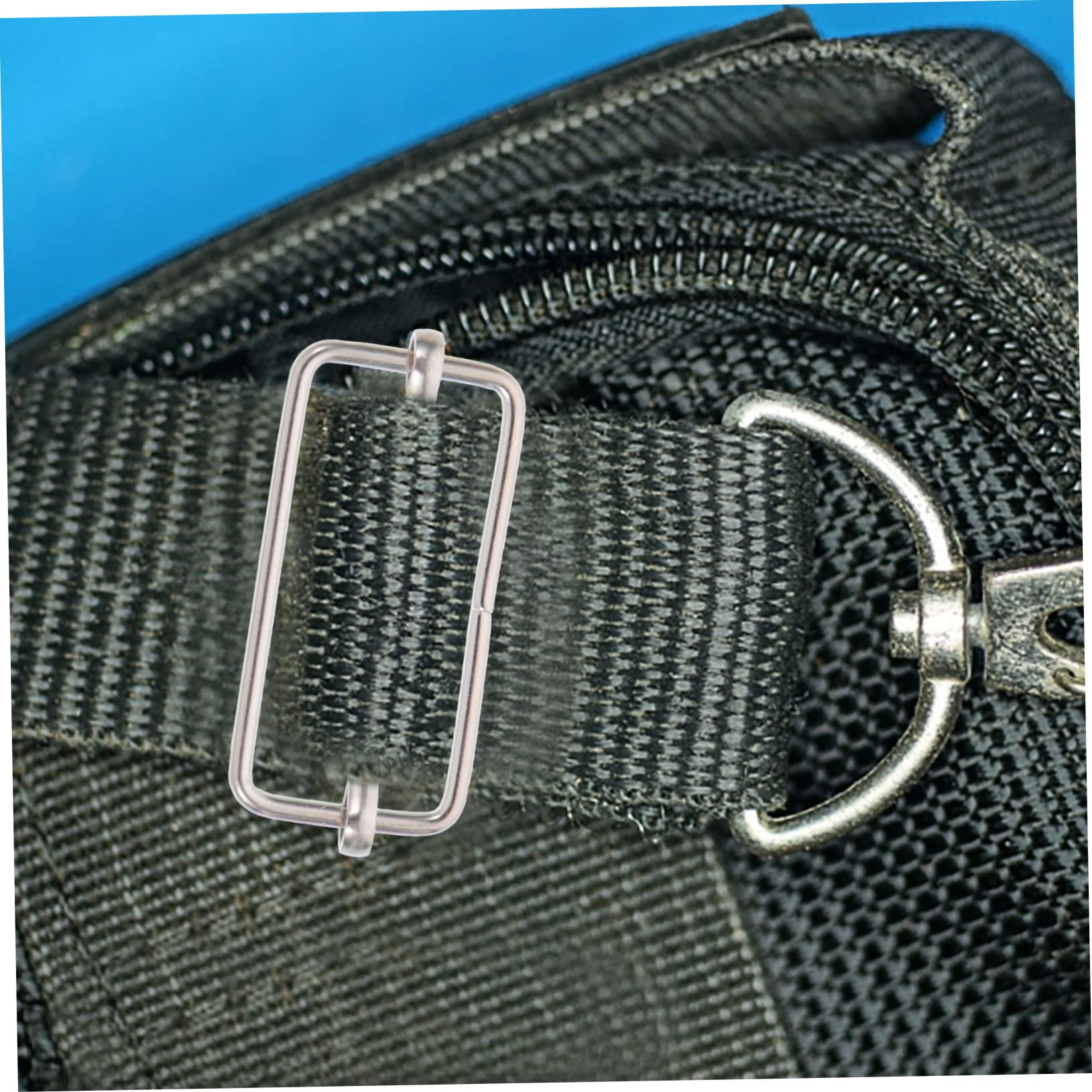 Lurrose 50piezas Hebillas De Ropa Forma De Corazón De Clips De Costura Para Proyectos De Prendas Accesorios Decorativos Para Pantalones Tirantes y Mochilas