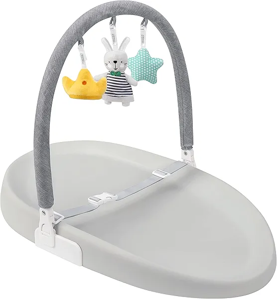 Papablic Baby Changing Pad, Waterproof & Non-Slip, Includes Washable Cover, Safety Strap for Standard Dresser, Changing Table, Bed, Sofa