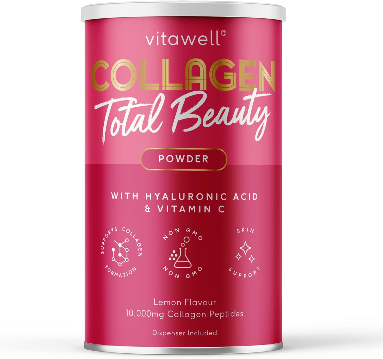 Vitawell Collagen Total Beauty Powder Supplement for Women 8,000mg