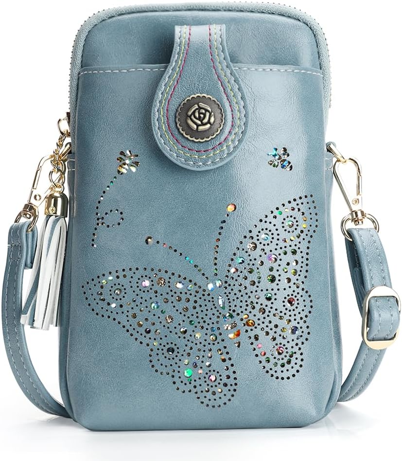 Small Crossbody Bags for Women, Lightweight Mini Cute Cell Phone Purse for Women wi...