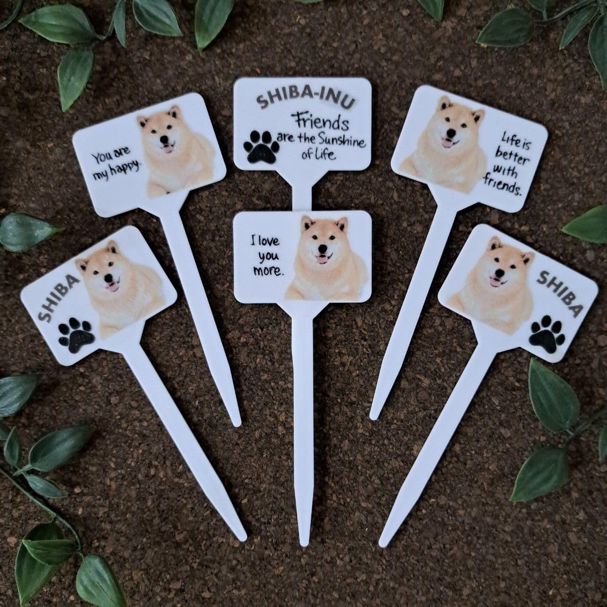 デコパージュ ꔛ‬ꕤ ガーデンピッチャー *リメ鉢 *ひまわり *犬 デコパージュ ꔛꕤ ガーデンピッチャー *リメ鉢 *ひまわり *犬