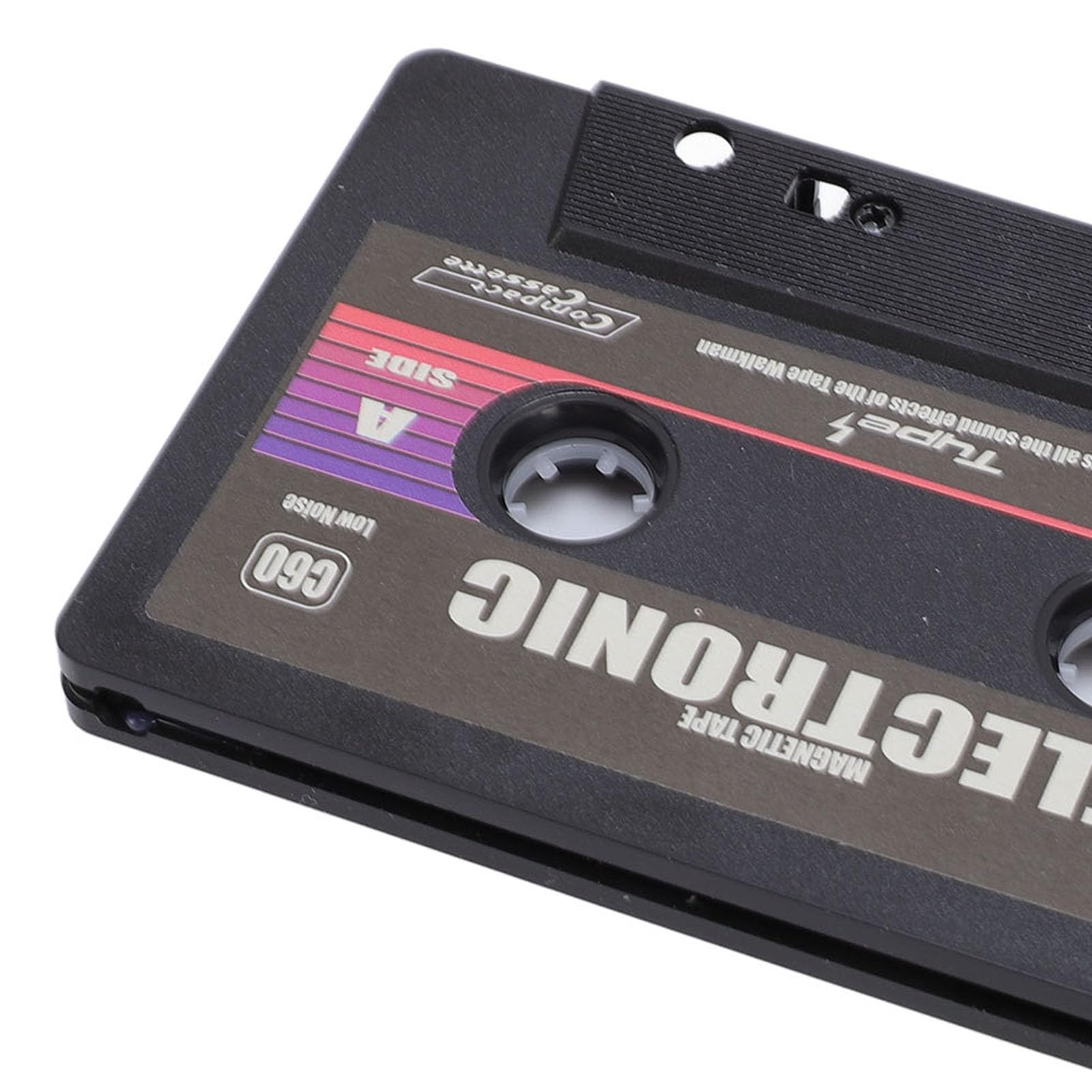 Naroote Adattatore Bluetooth per Lettore di Cassette per Auto, Ricevitore per Lettore di Cassette per Veicoli Alimentato Tramite USB, Adattatore Musicale Wireless per Smartphone