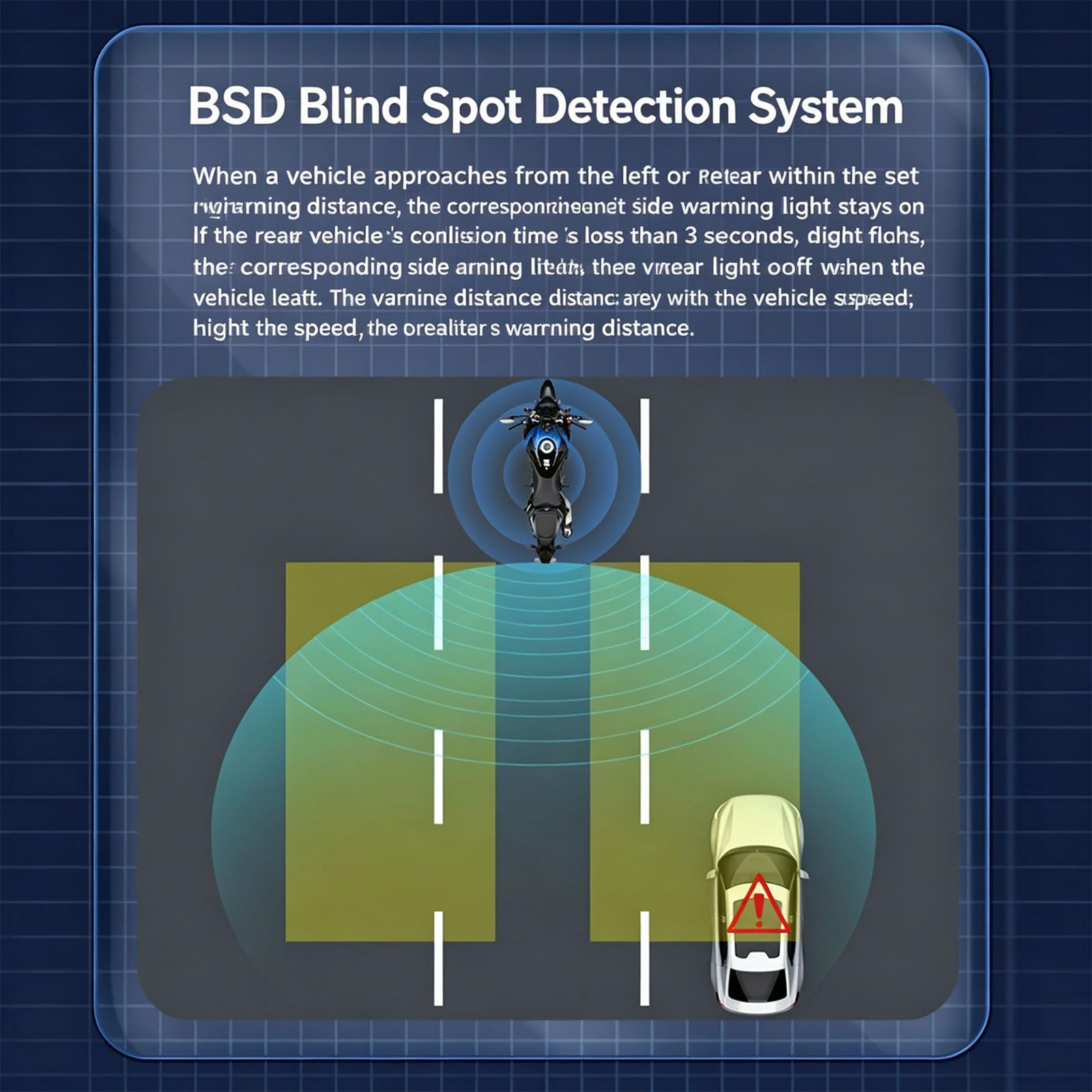 Gadget amélioré de prévention des Accidents Automobiles pour Une Meilleure sécurité de Conduite dans différentes Conditions Transducteur de sécurité Automobile