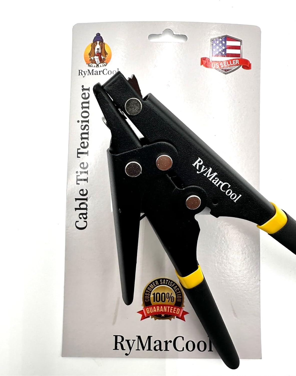 Cable Tie Tensioning Tool Durable Steel, Comfortable Handles, For HVAC and Trades