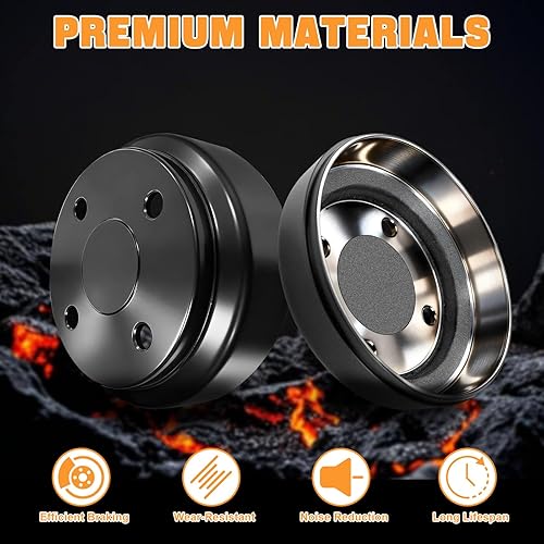 Miniatura 4 de Club Car Carrito de Golf Tambores de freno/Hub y zapatas de freno Kit de resorte Fit Club Car DS 1995-Up&Precedent 2004 en adelante