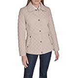 womens Zip Up Long Sleeve Quilted Jacket