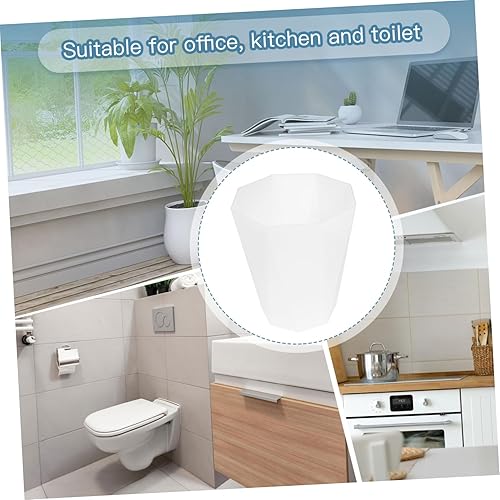 Vista 27 de Angoily 1 bote de basura creativo para el hogar, cubo de basura abierto