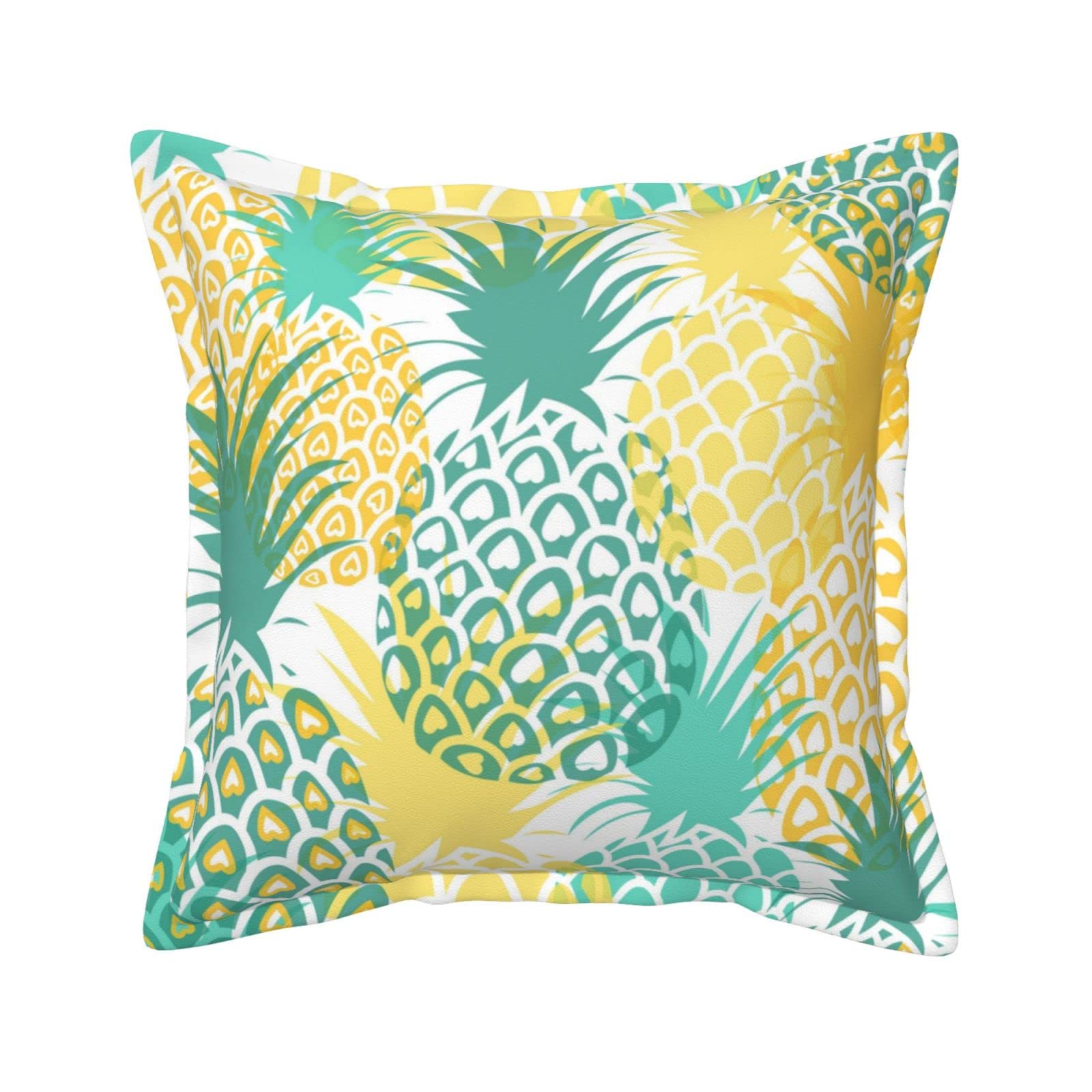 Housse de coussin tropicale pour canapé et salon chaleureux