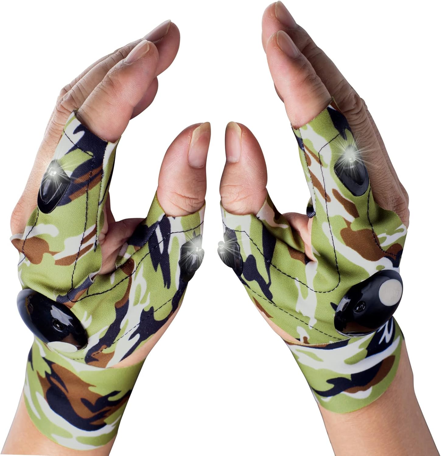 Mylivell LED Flashlight Glove Gifts for Men Father Day