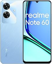 realme Note 60 Smartphone Android, 4G Telefono Cellulare Dual SIM, 90Hz Display LCD da 6.74", 6GB RAM 128GB ROM, Batteria da 5000 mAh, 32MP Fotocamera chiara, Blu, senza Adattatore
