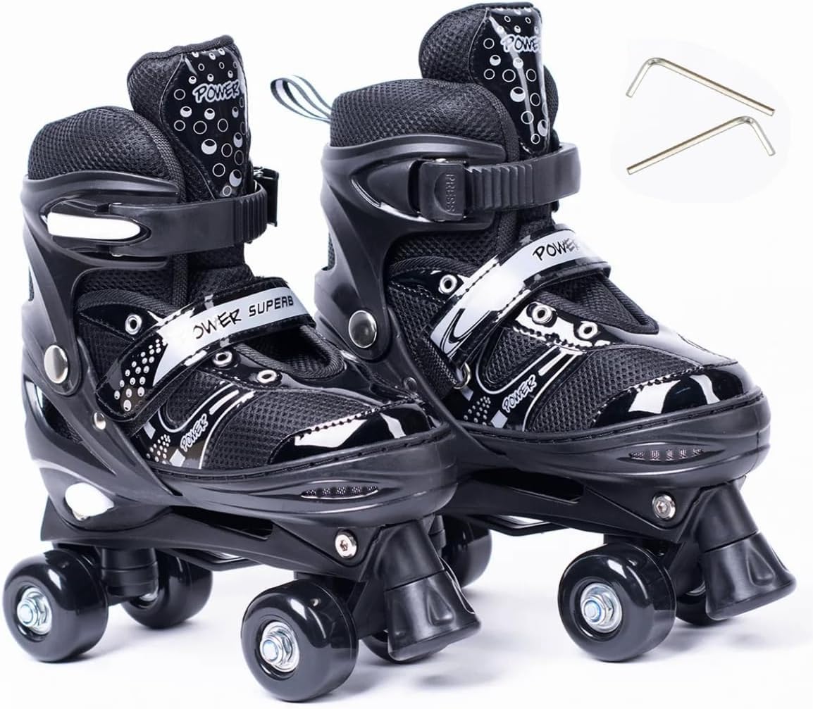 IRIS Roller Skates for Kids, PP and PVC Wheel with Adjustable Double Row Skate Rollerblades for Beginners/Children/Boys/Girls (Medium) (B0DBHVQ6VH) Amazon Price History, Amazon Price Tracker
