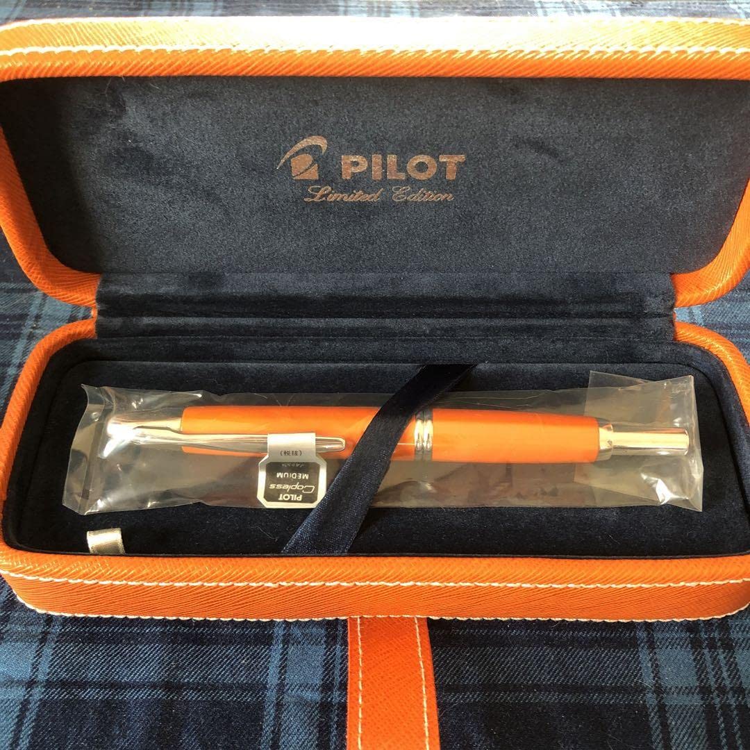 パイロット キャップレス2007年限定万年筆 オレンジ 中字 Mニブ