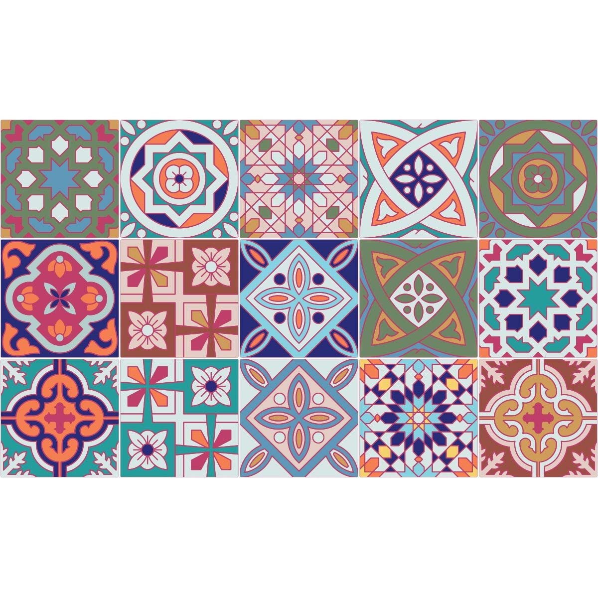 30 Vinilo Baldosas Mármol Negro De Rodas - Adhesivo De Pared - Revestimiento Sticker Mural Decorativo - 30stickers15x15cm | Leroy Merlin