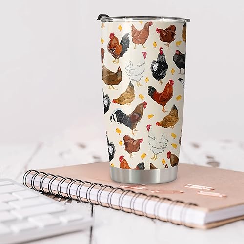 Miniatura 3 de Regalos para mamá de hija hijo  Regalos de cumpleaños para mujeres amigas  Regalos de pollo para amantes de los pollos  Vaso de mamá gallina, taza