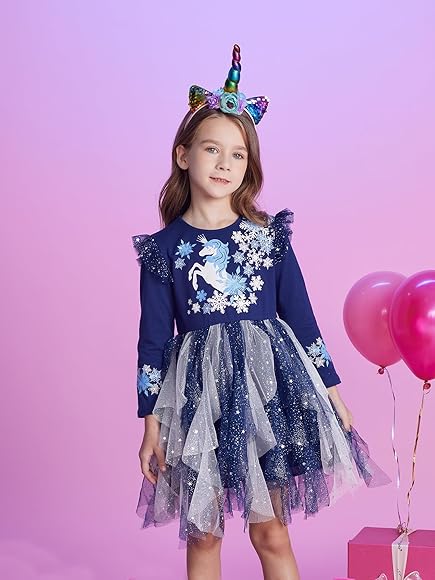 Einhorn kleid 128 Clearance