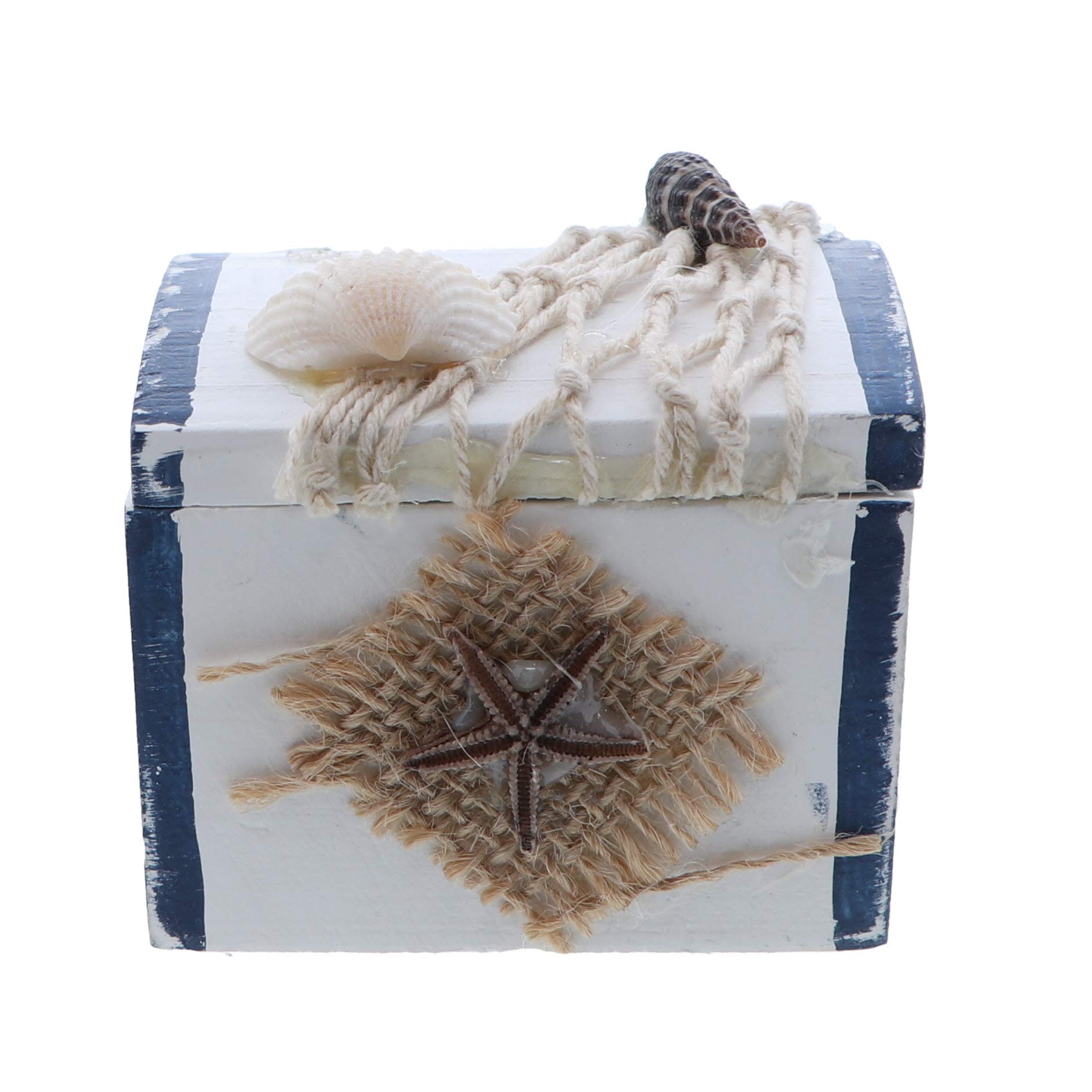 SandT Collection Small Nautical Trinket Boxes - Starfish