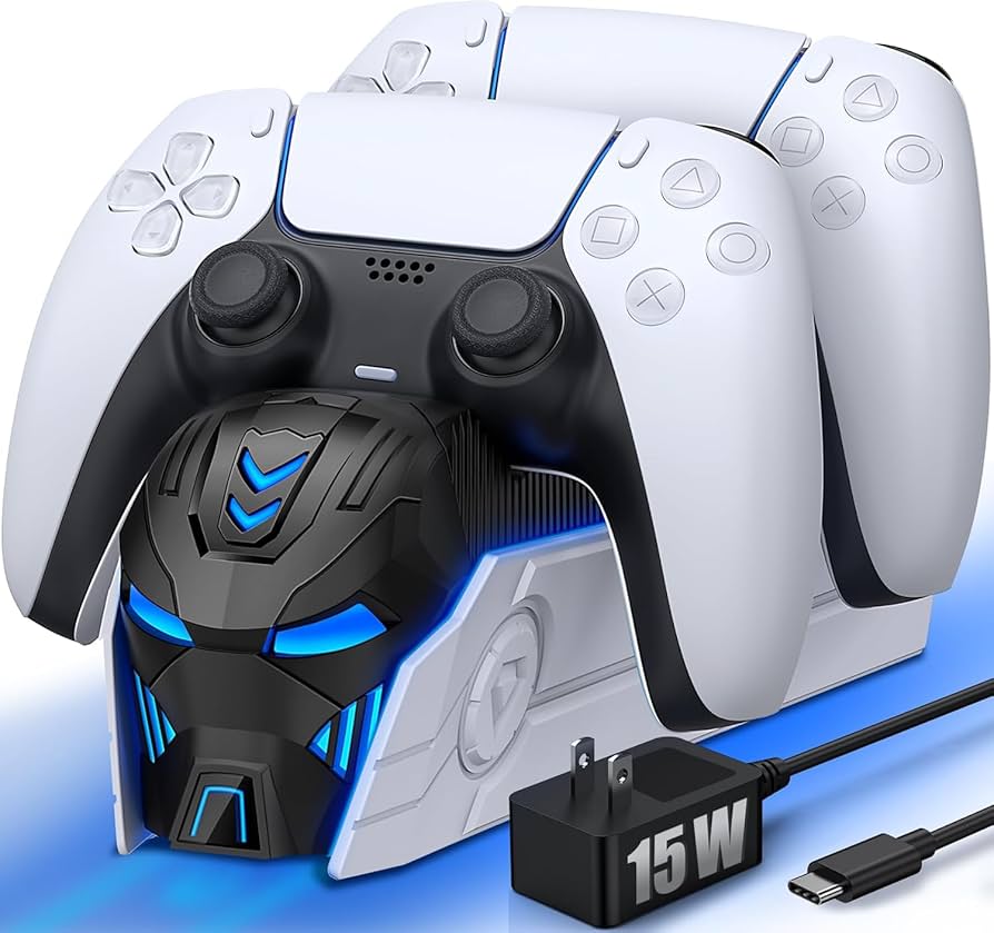 PS5本体、Dual sense Charging staytion Amazon.com: PS5 Controller Charger Station for PlayStation 5