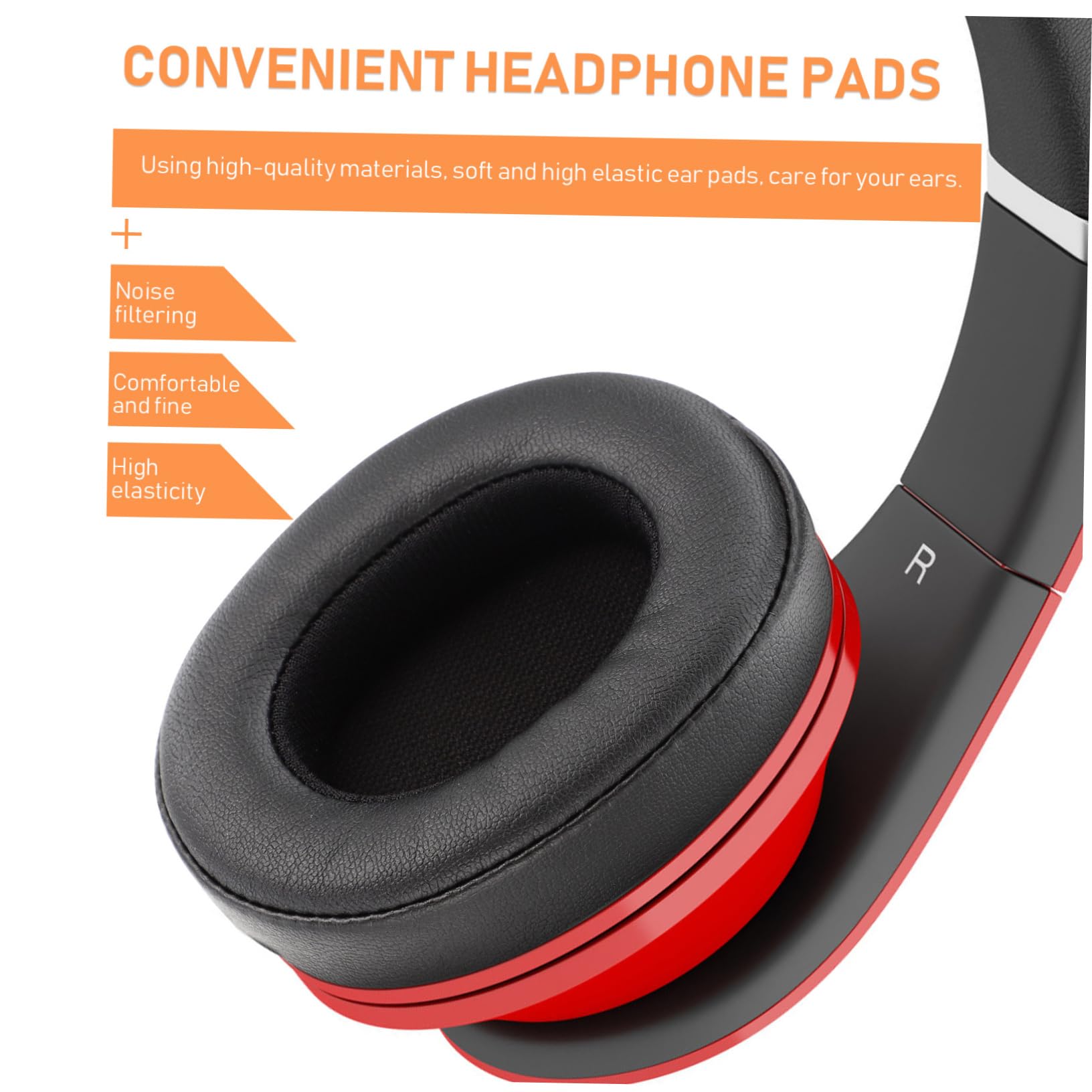Gadpiparty 3 Set 2 Pezzi Jble55 Cuffie Auricolari Di Ricambio In Cotone Auricolari Auricolari Auricolari Pratici Cuscinetti Auricolari In Memory Foam Neri