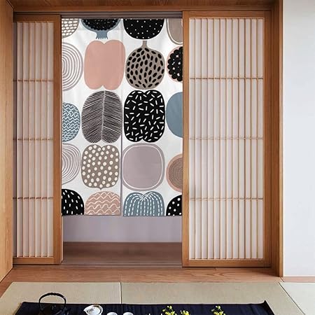 Amazon マリメッコ のれん 暖簾 間仕切りカーテン ローグ 目隠し Mayhom 遮光のれん おしゃれ リビング 玄関 キッチン 出入り口 のれん オンライン通販